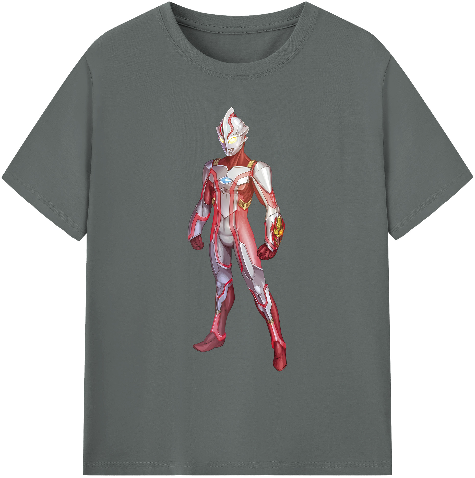 （画像用） ウルトラマン Ultraman 綿100％ メンズ半袖Tシャツ｜肌触りやわらか＆通気性